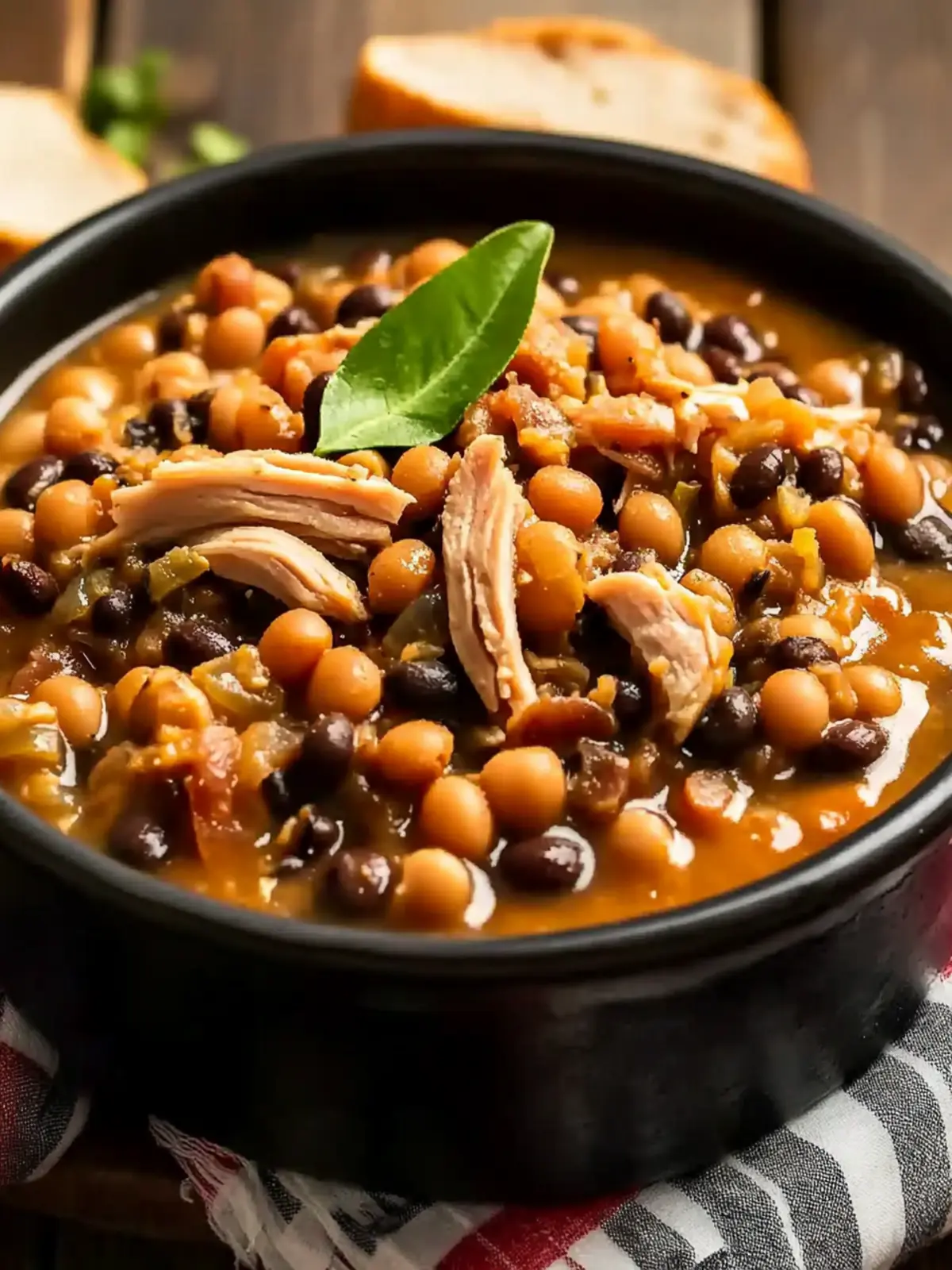 Black Eyed Peas with Smoked Turkey