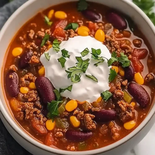 Slow Cooker Stew Meat Chili