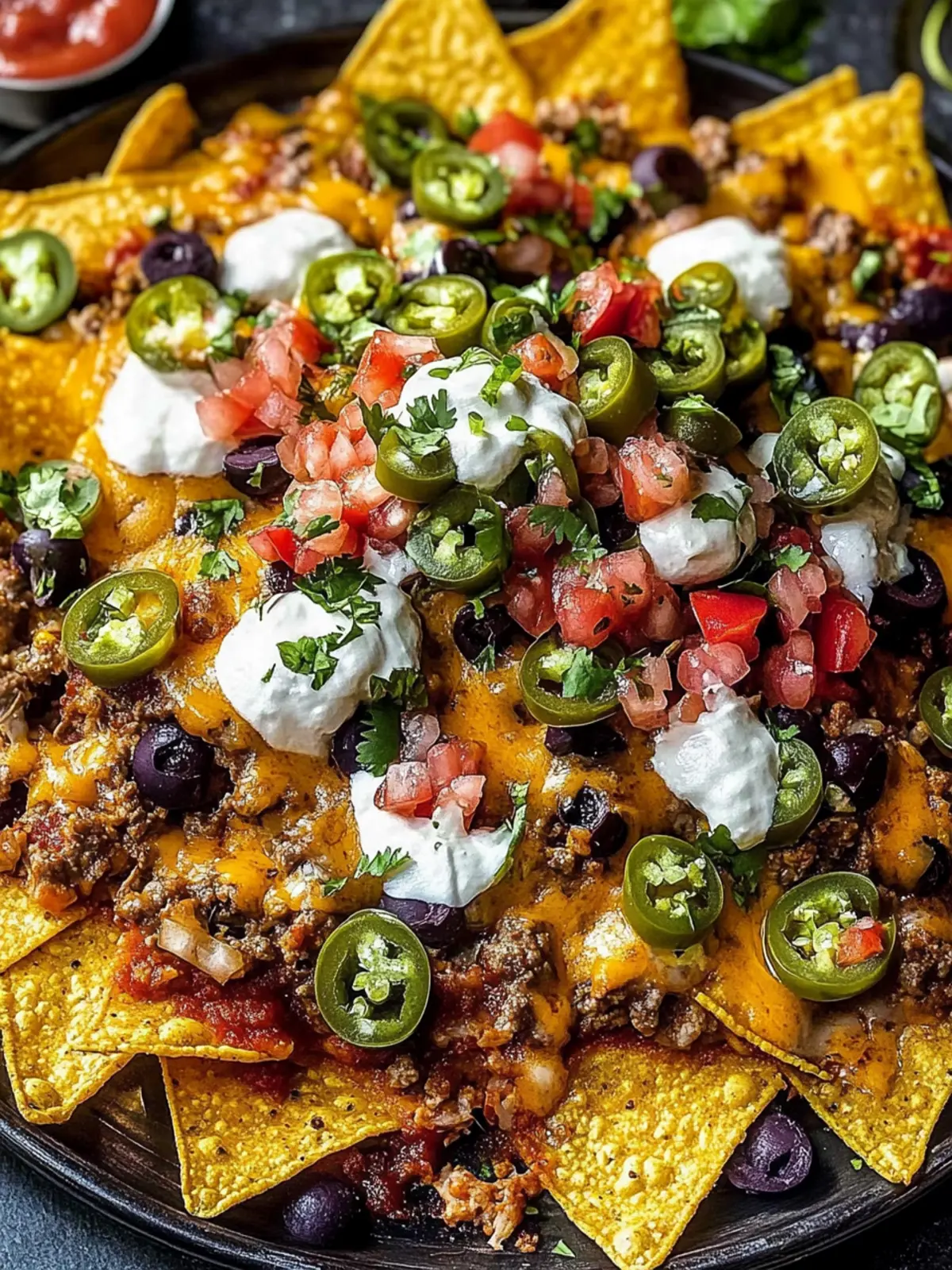 loaded nachos