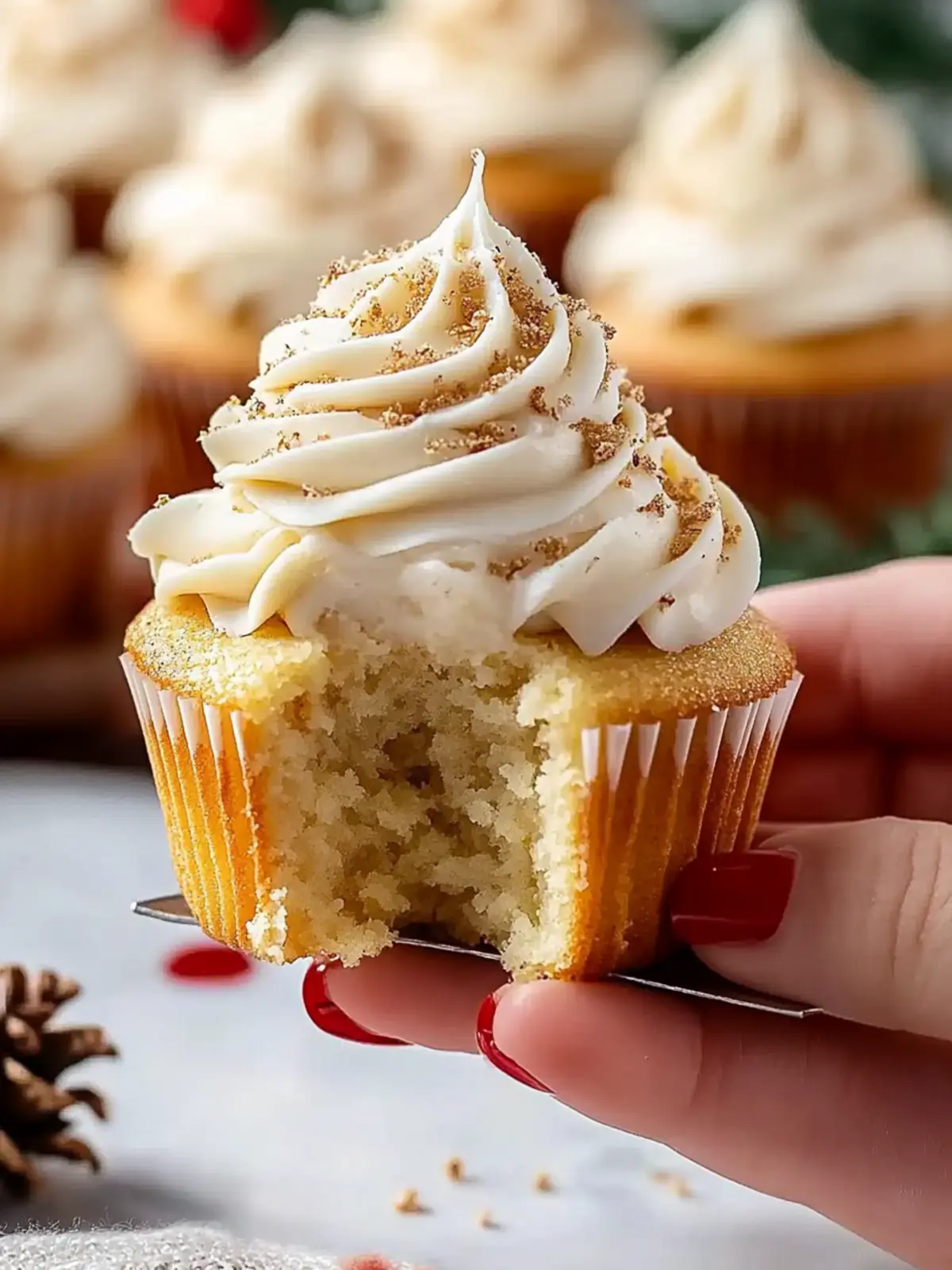 Delicious Eggnog Cupcakes to Brighten Your Holiday Gatherings | Delicio ...