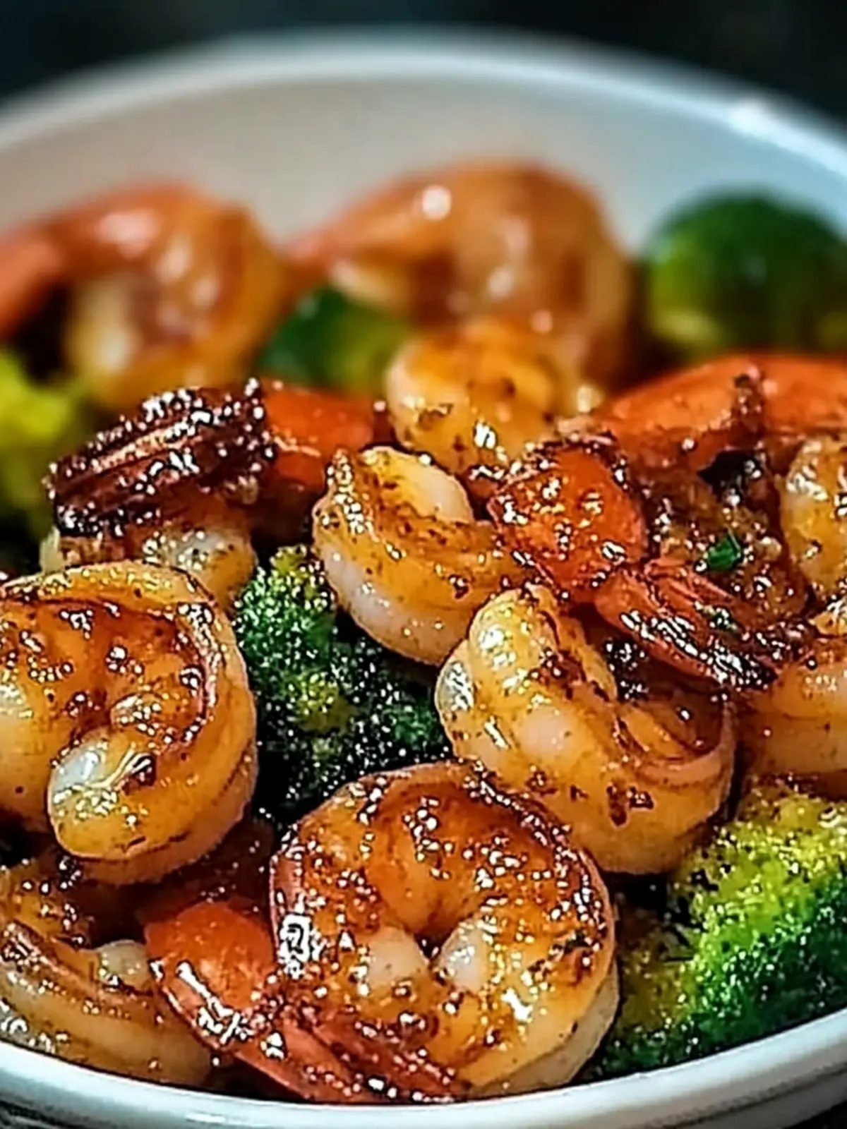 High-Protein Honey Garlic Shrimp
