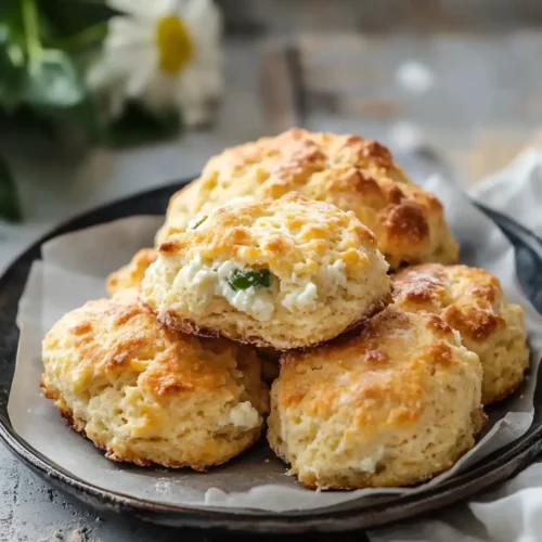 Hearty Cottage Cheese Breakfast Biscuits