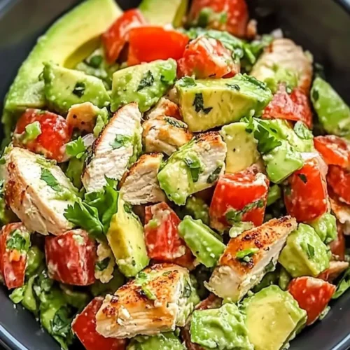 Healthy Avocado Chicken Salad