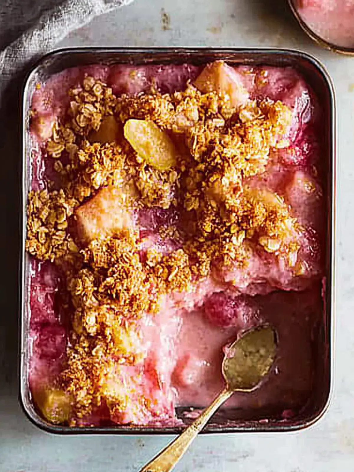 Rhubarb Dessert recipe