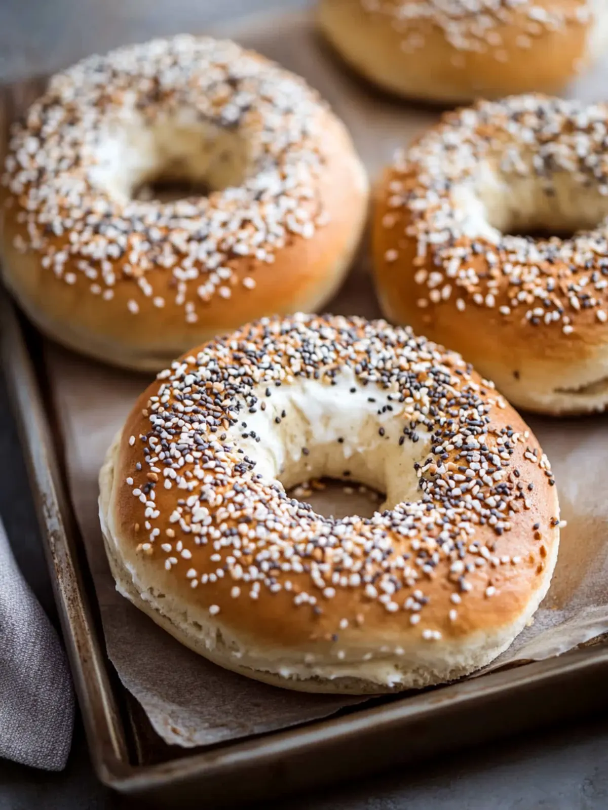 protein bagels with greek yogurt