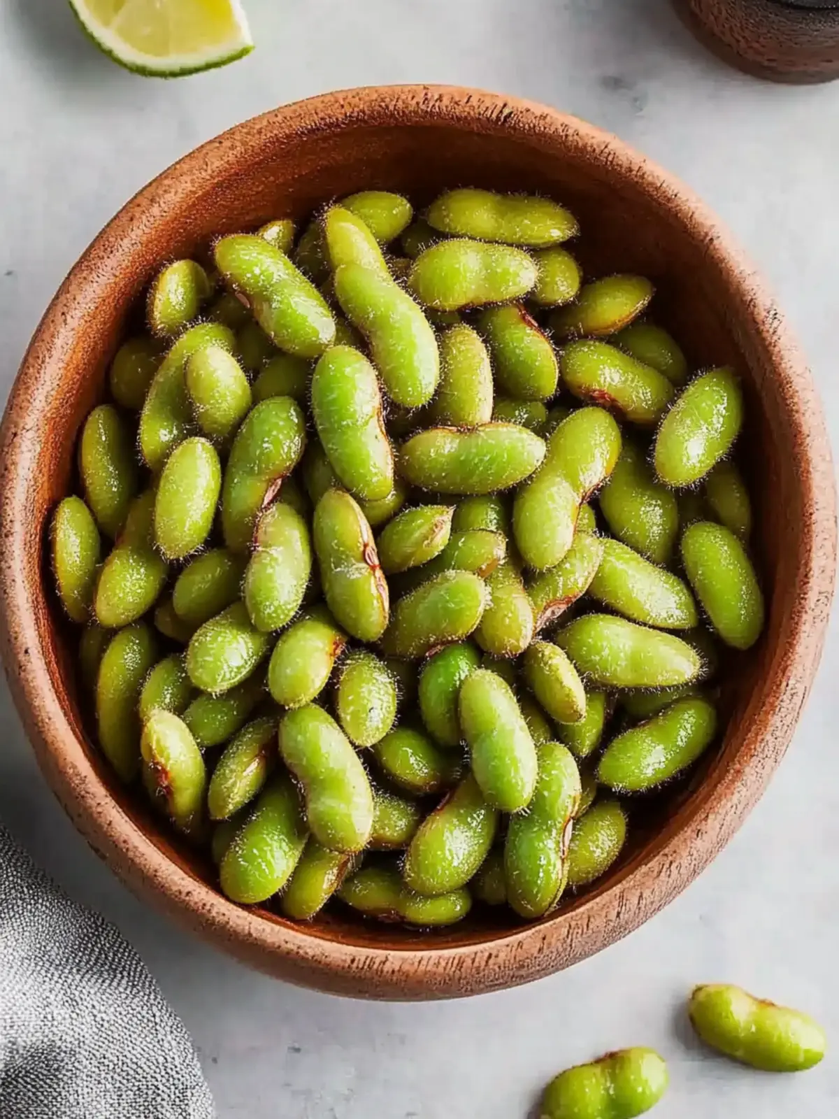 Easy Roasted Edamame