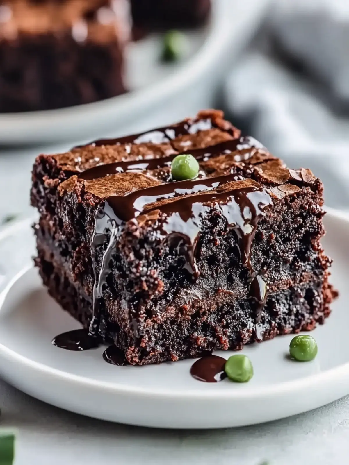 Low Carb Gluten Free Keto Zucchini Brownies