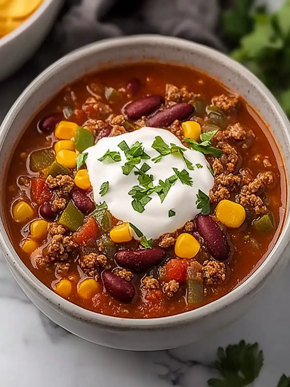 Slow Cooker Stew Meat Chili