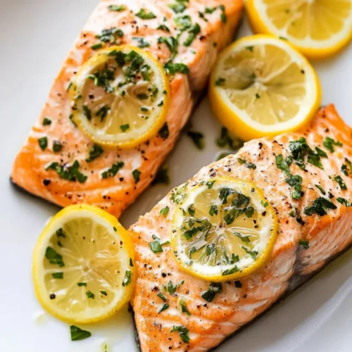 Lemon Garlic Salmon