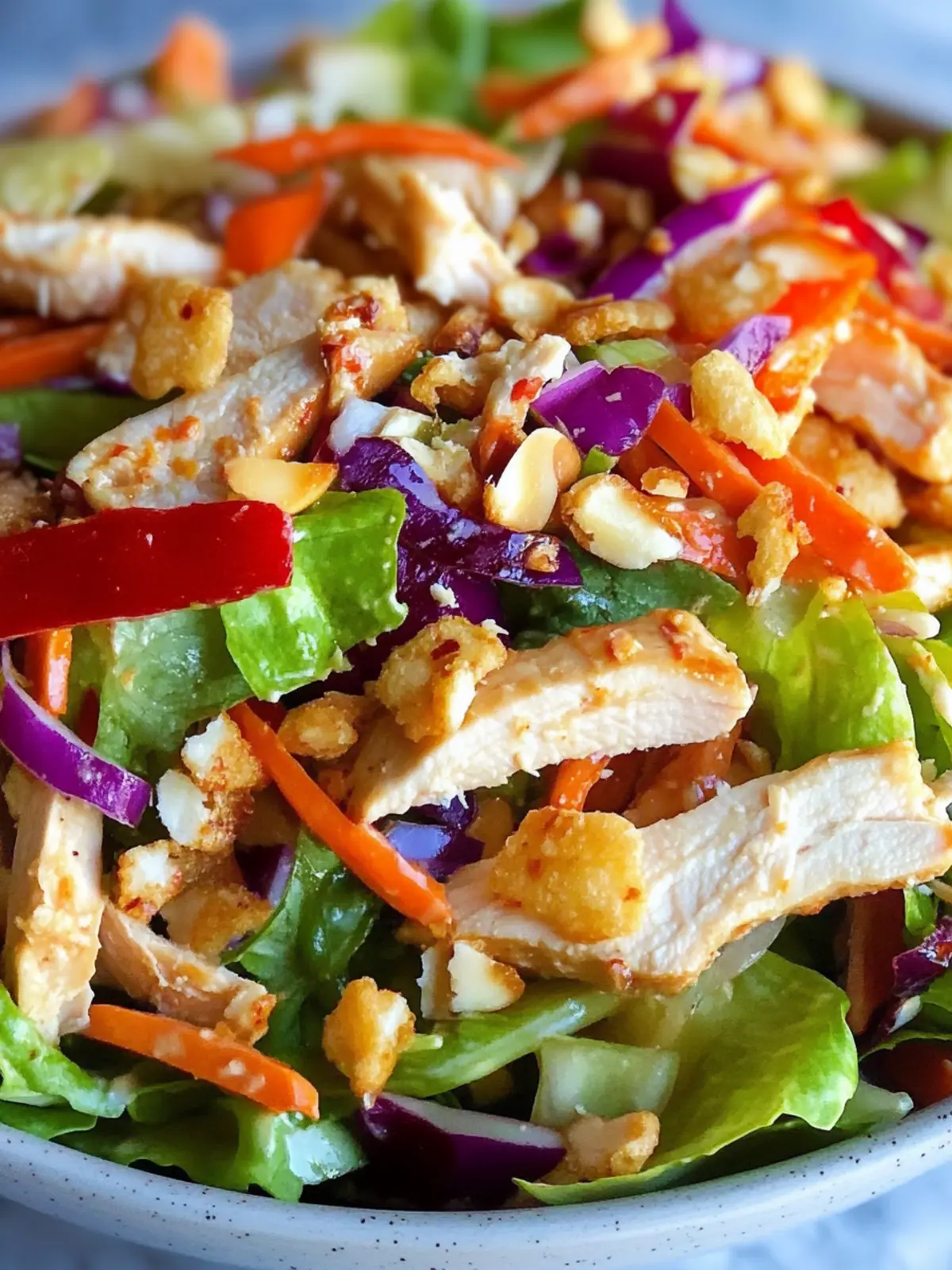 Asian Chicken Crunch Salad