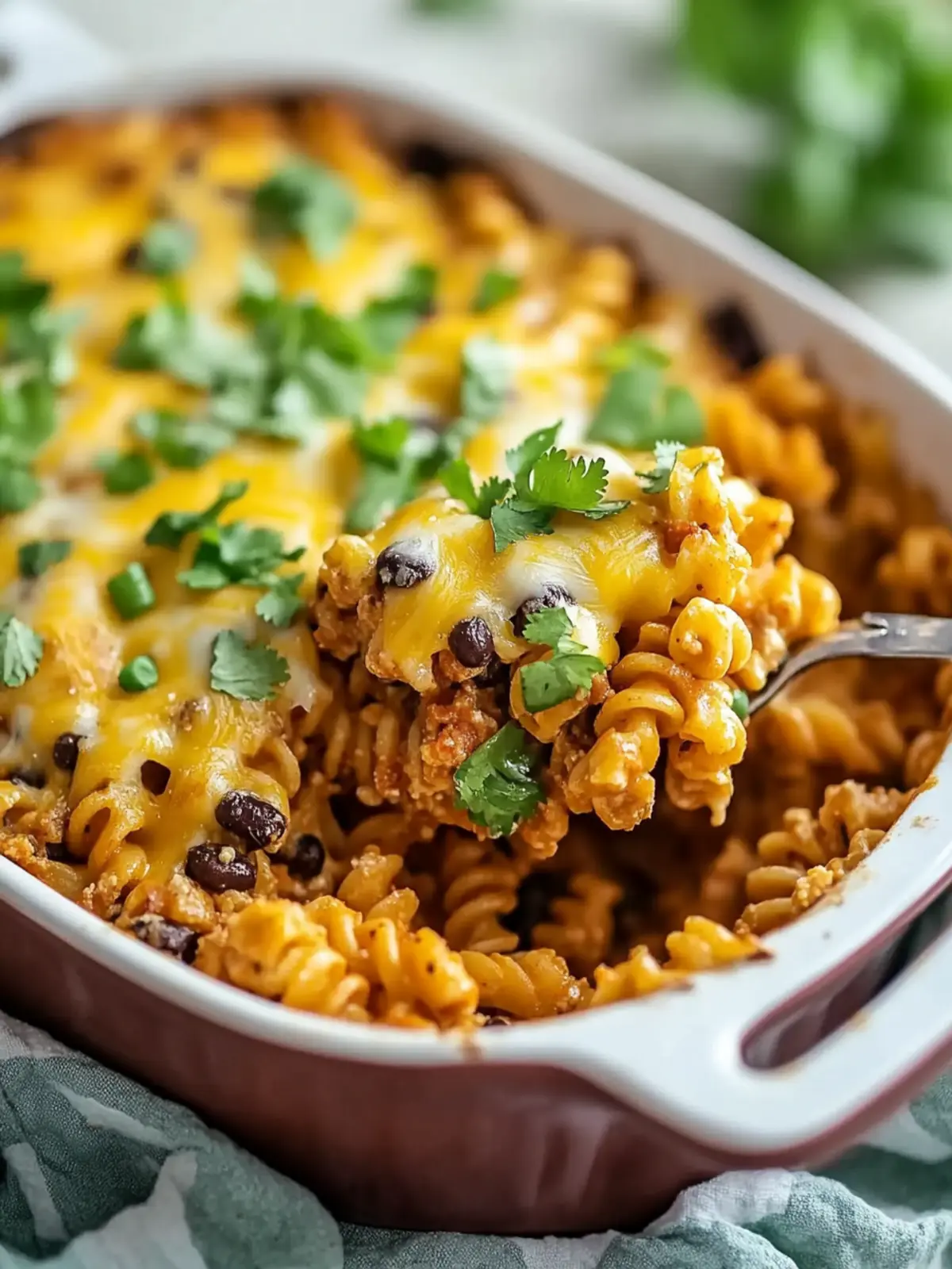 Loaded Taco Pasta Bake
