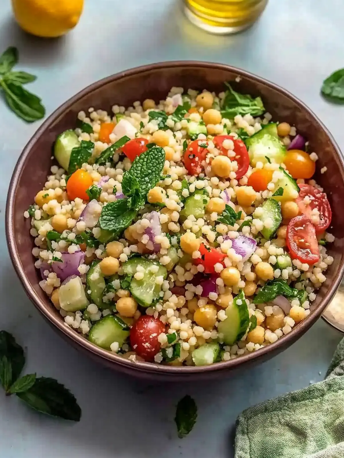 Mouthwatering Mediterranean Couscous Salad