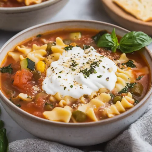 Veggie Lasagna Soup