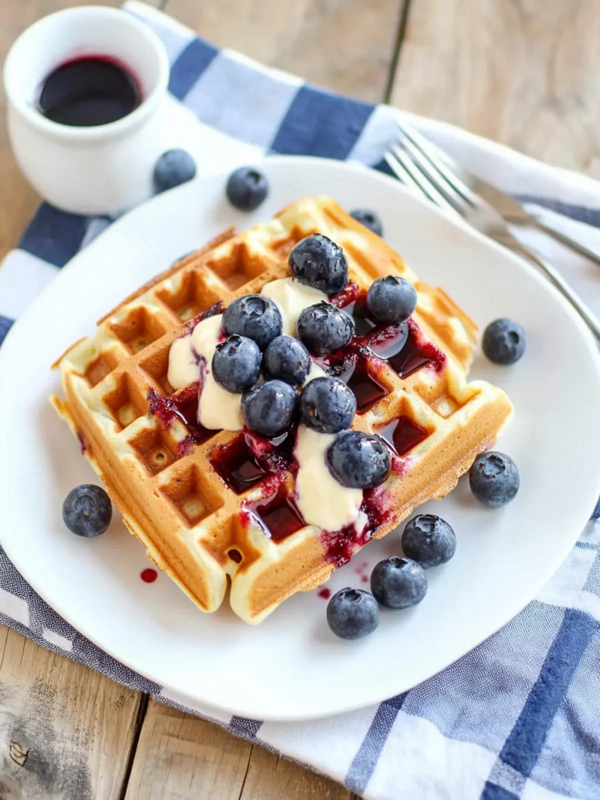 Berry Waffles recipe