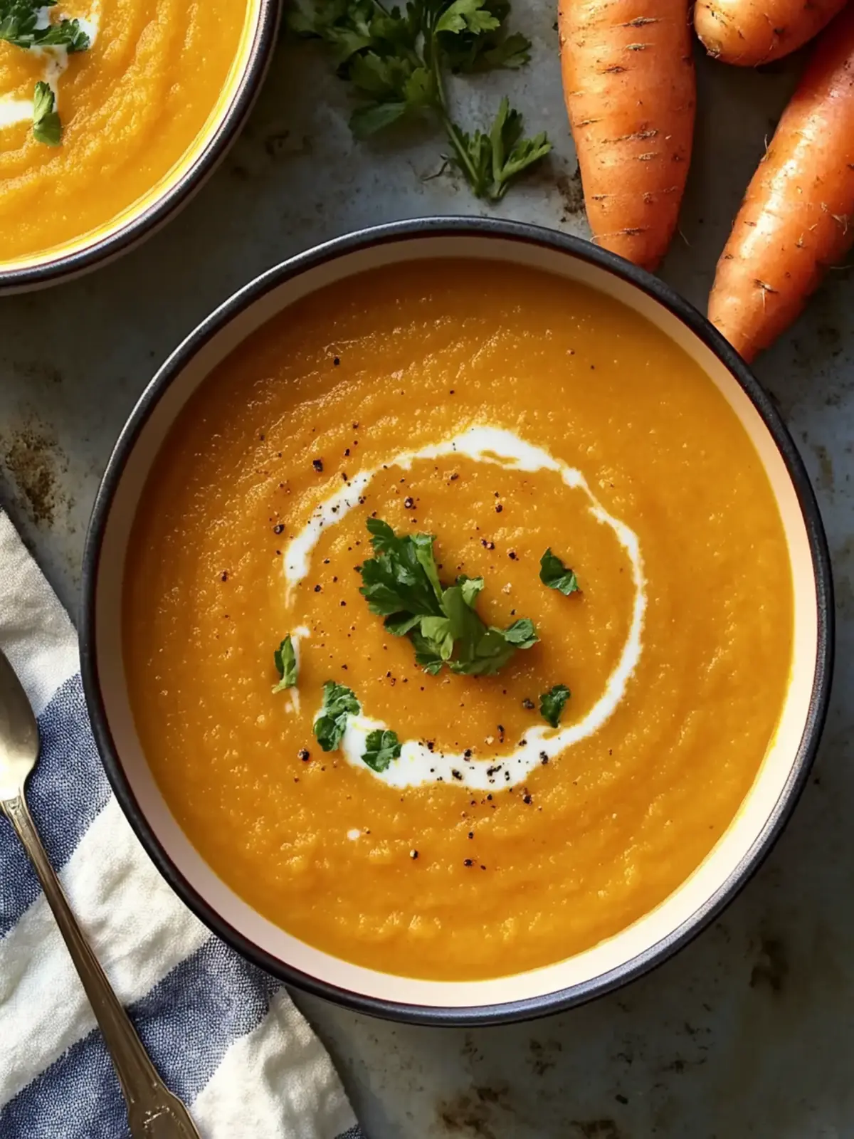 Nutritional Yeast Carrot Potato Soup