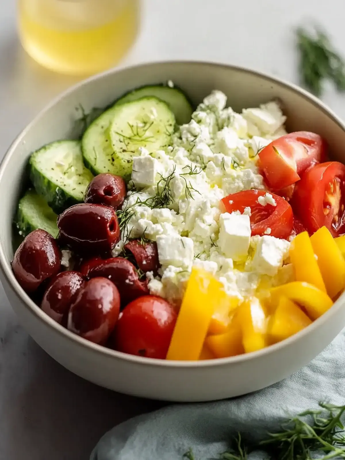 Best Greek Cottage Cheese Bowl