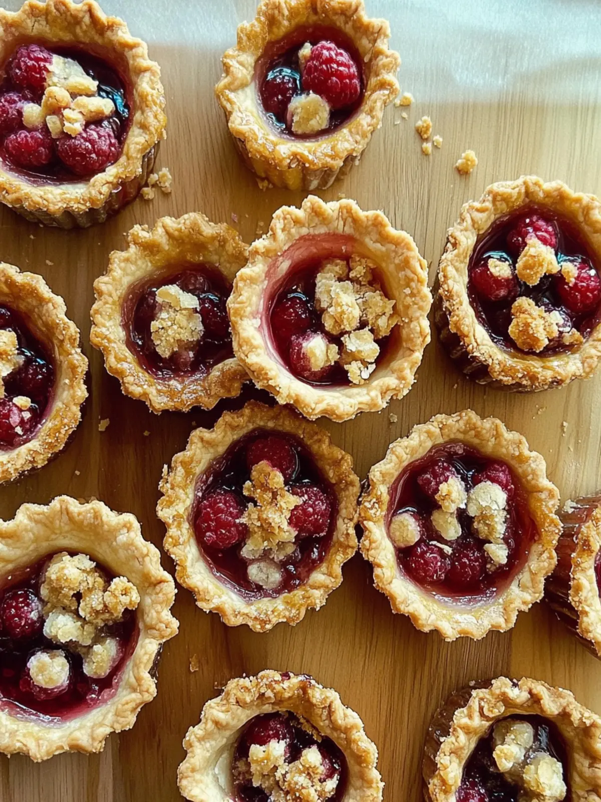 Deliciously Easy Mini Raspberry Pie Recipe for Sweet Cravings | Delicio ...