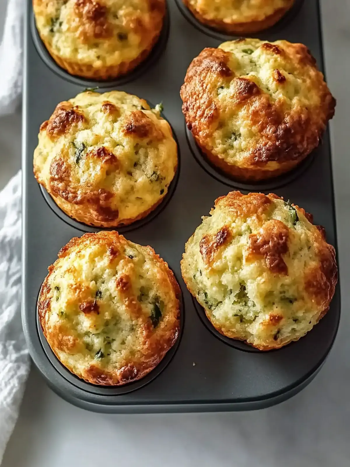 Quick Cottage Cheese Breakfast Muffins