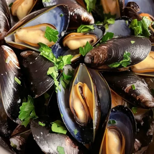 Seasonal Seafood Mussels recipe