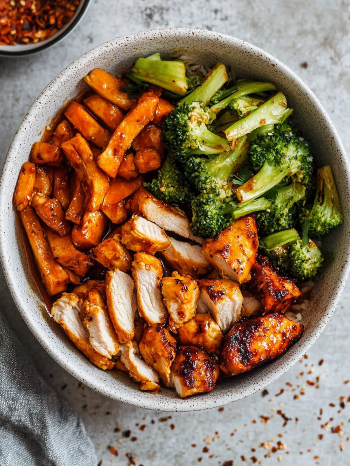 Hot Honey Chicken Bowls
