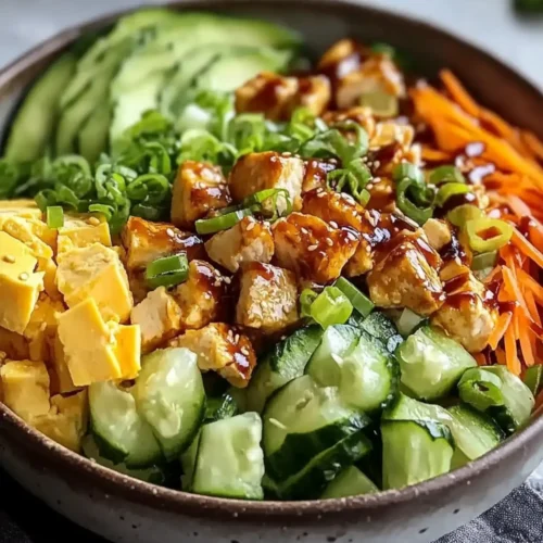 Gesunde Egg Roll in a Bowl