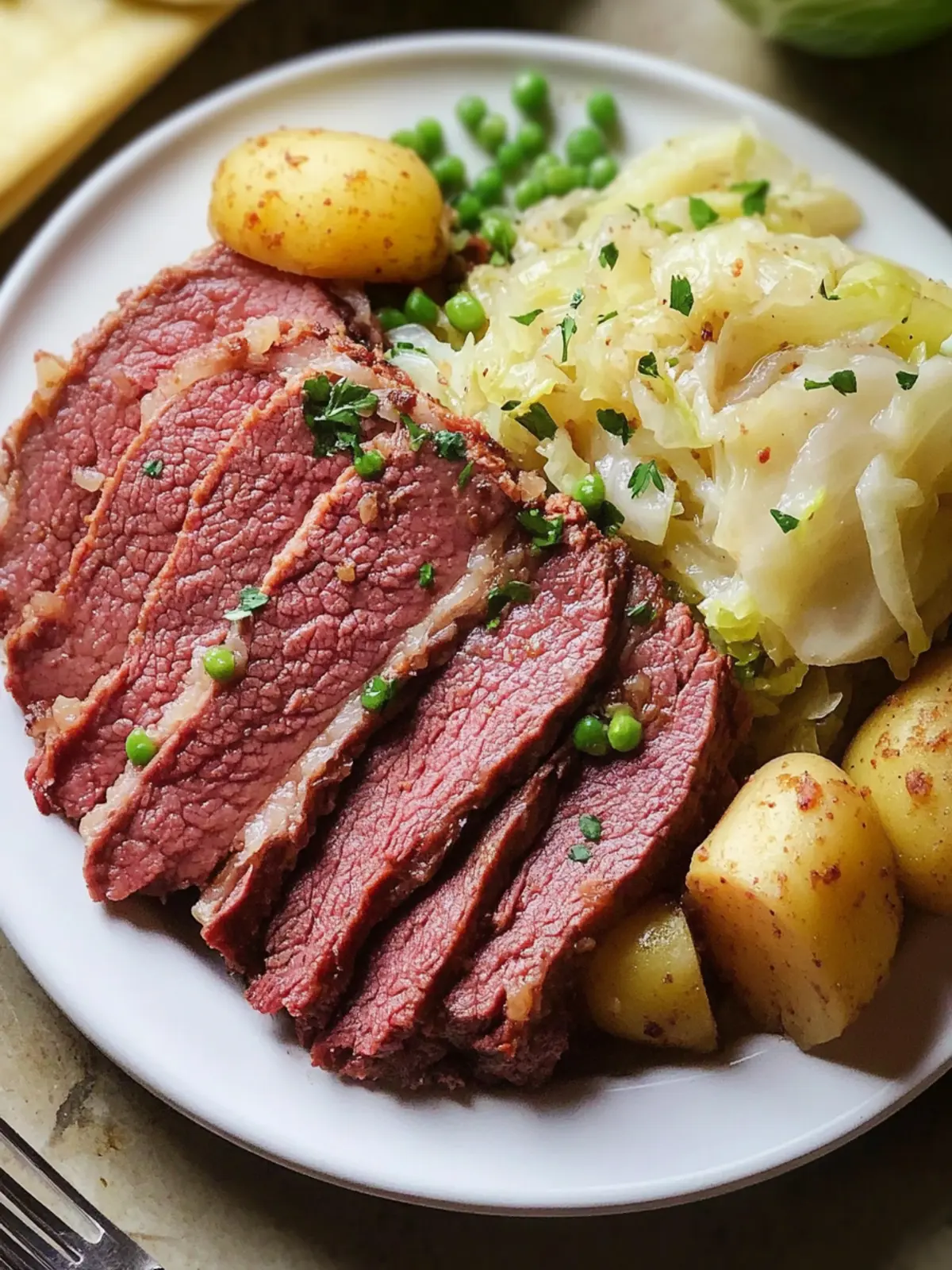 corn beef and cabbage