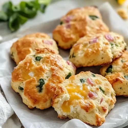 Hearty Cottage Cheese Breakfast Biscuits