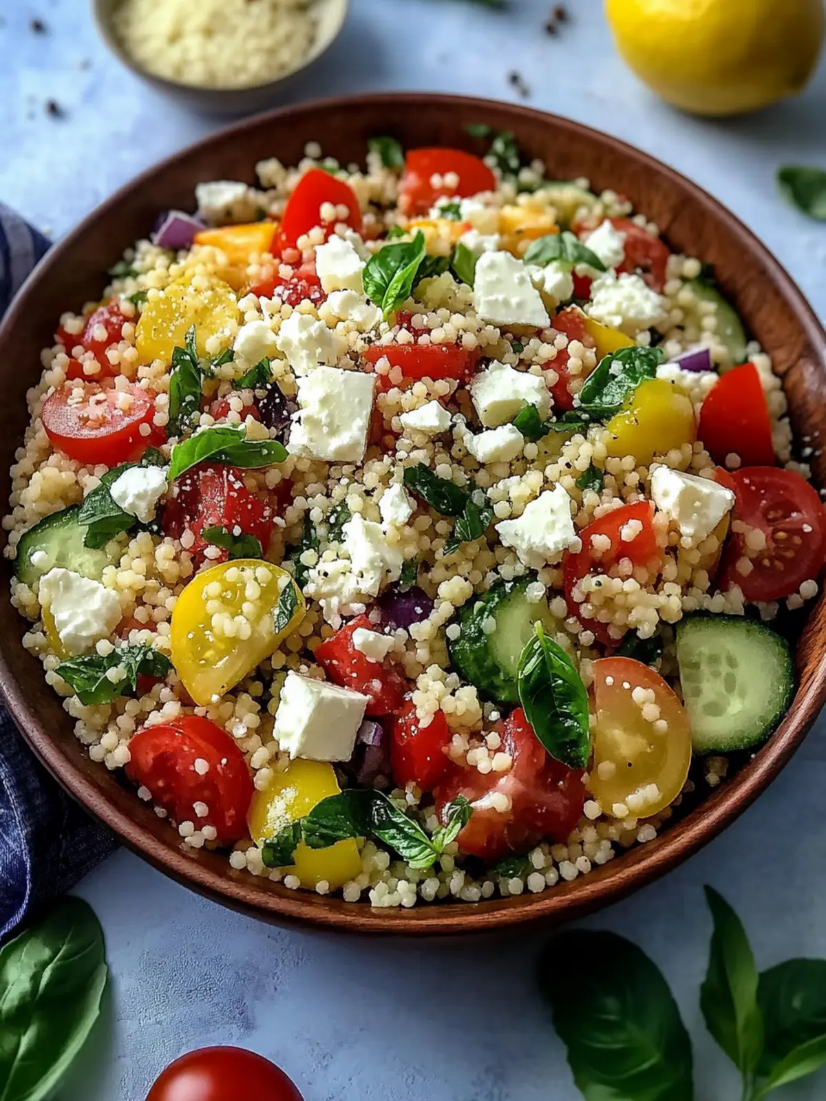 Couscous Salad with Feta