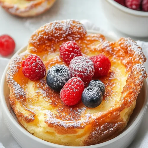 Mini Dutch Baby Pancakes