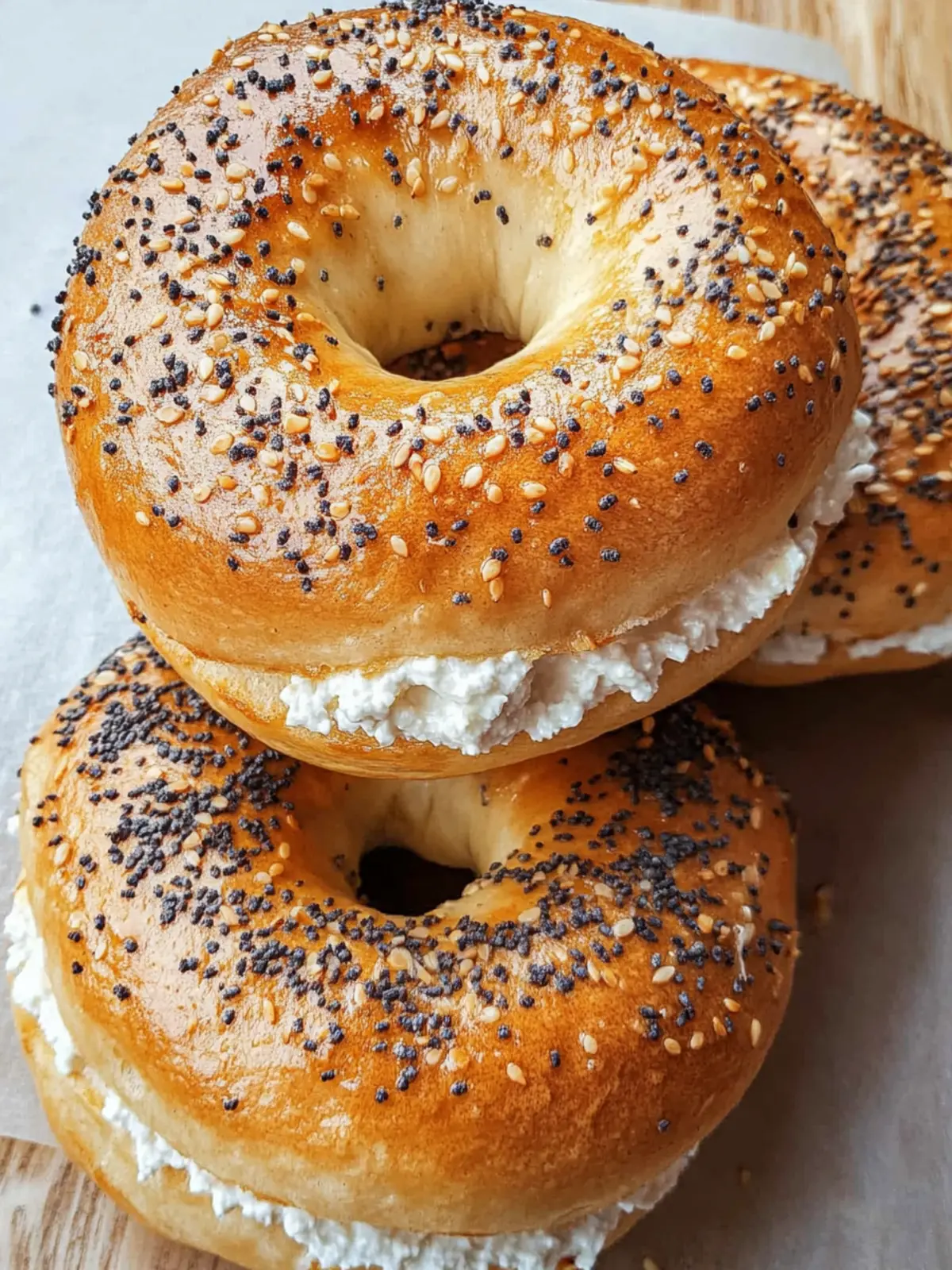 cottage cheese bagel recipe