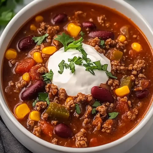 Slow Cooker Stew Meat Chili