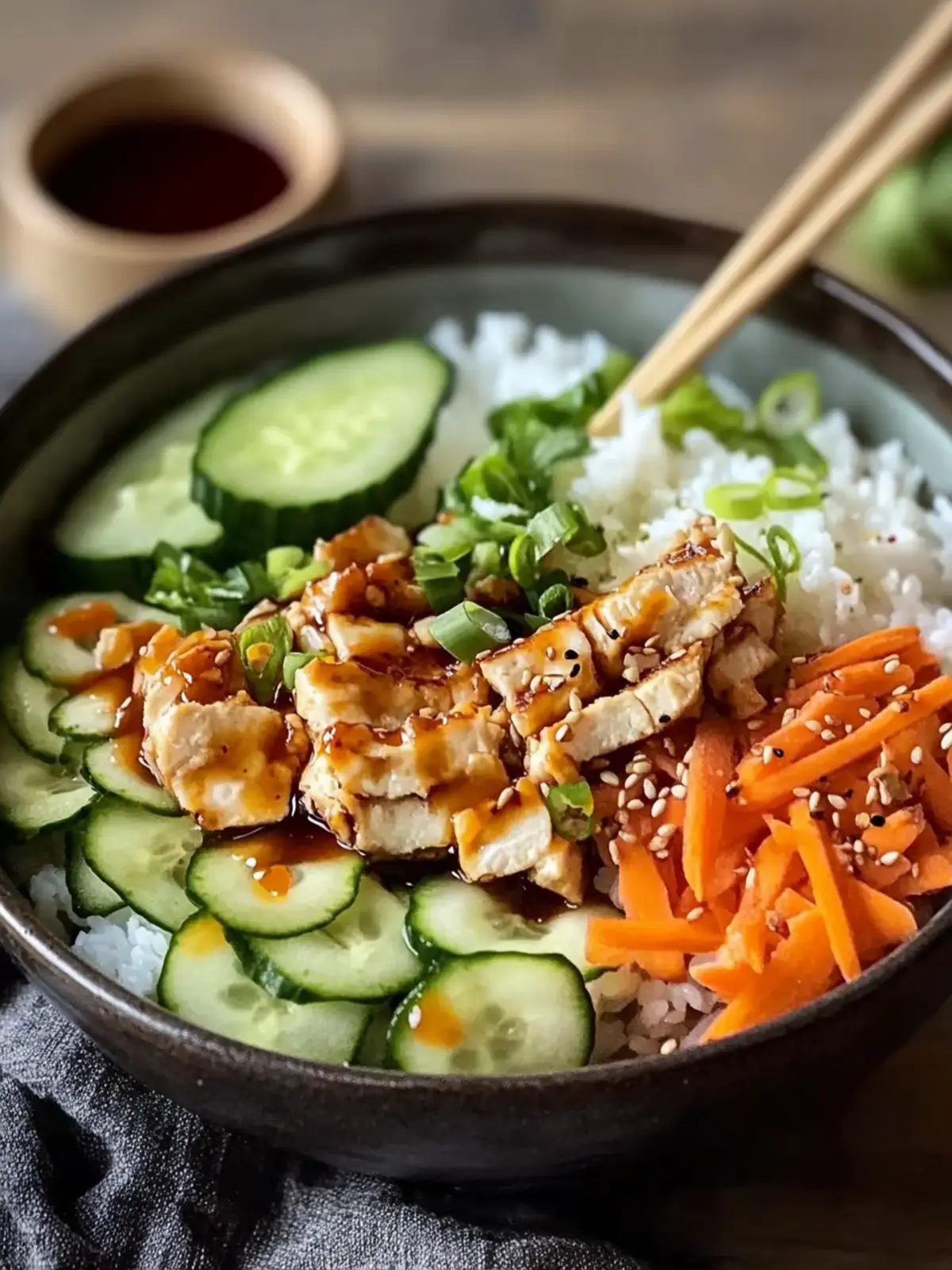Gesunde Egg Roll in a Bowl