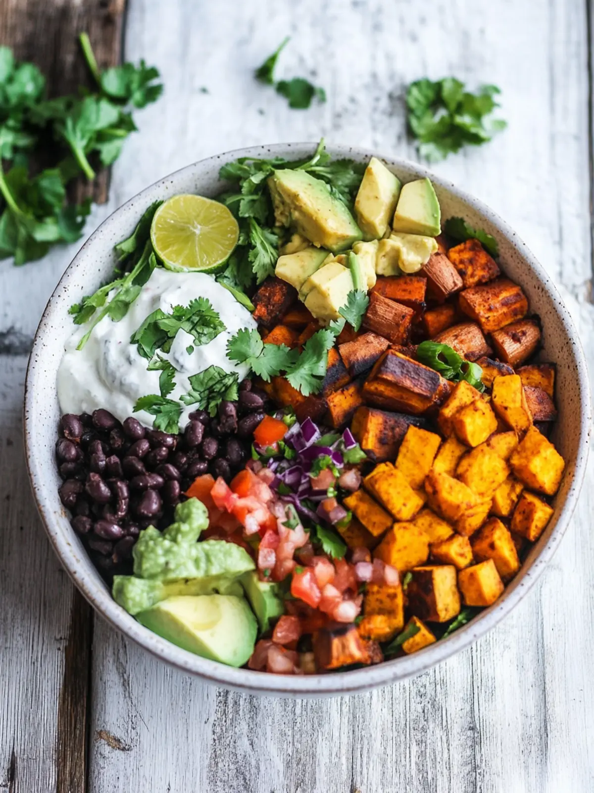 Sweet Potato Taco Bowl