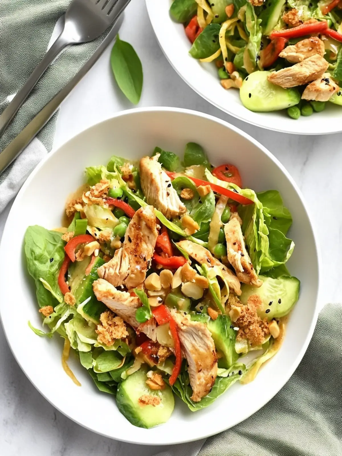 Asian Chicken Crunch Salad