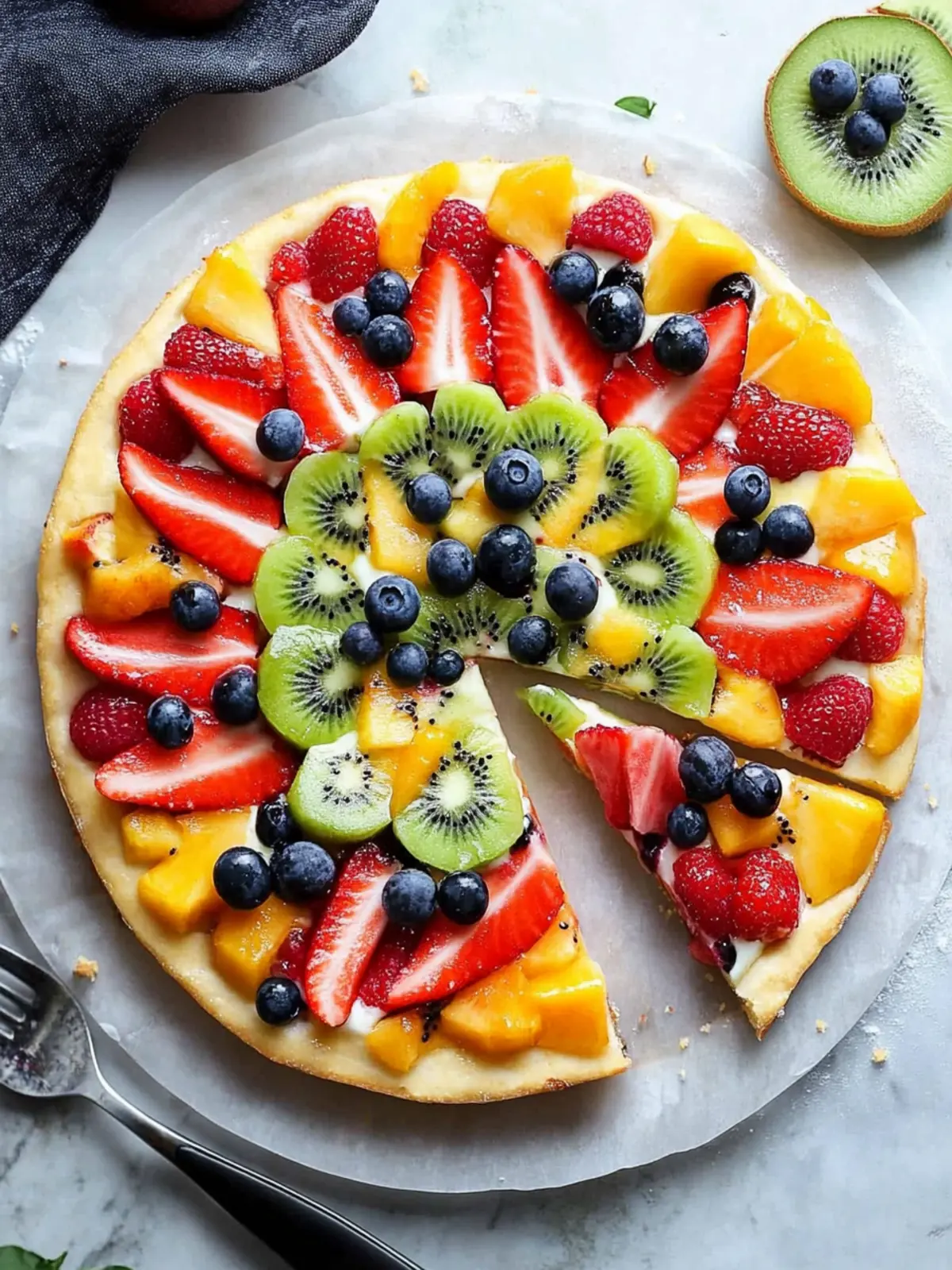 fruit pizza