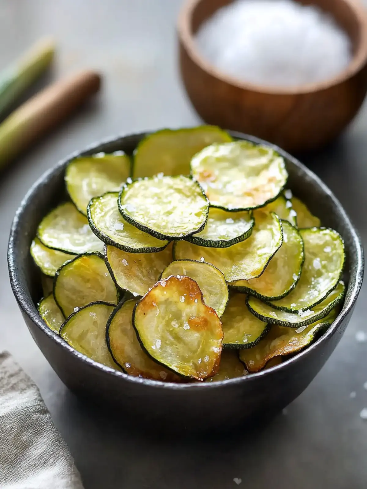Best Salt and Vinegar Zucchini Chips
