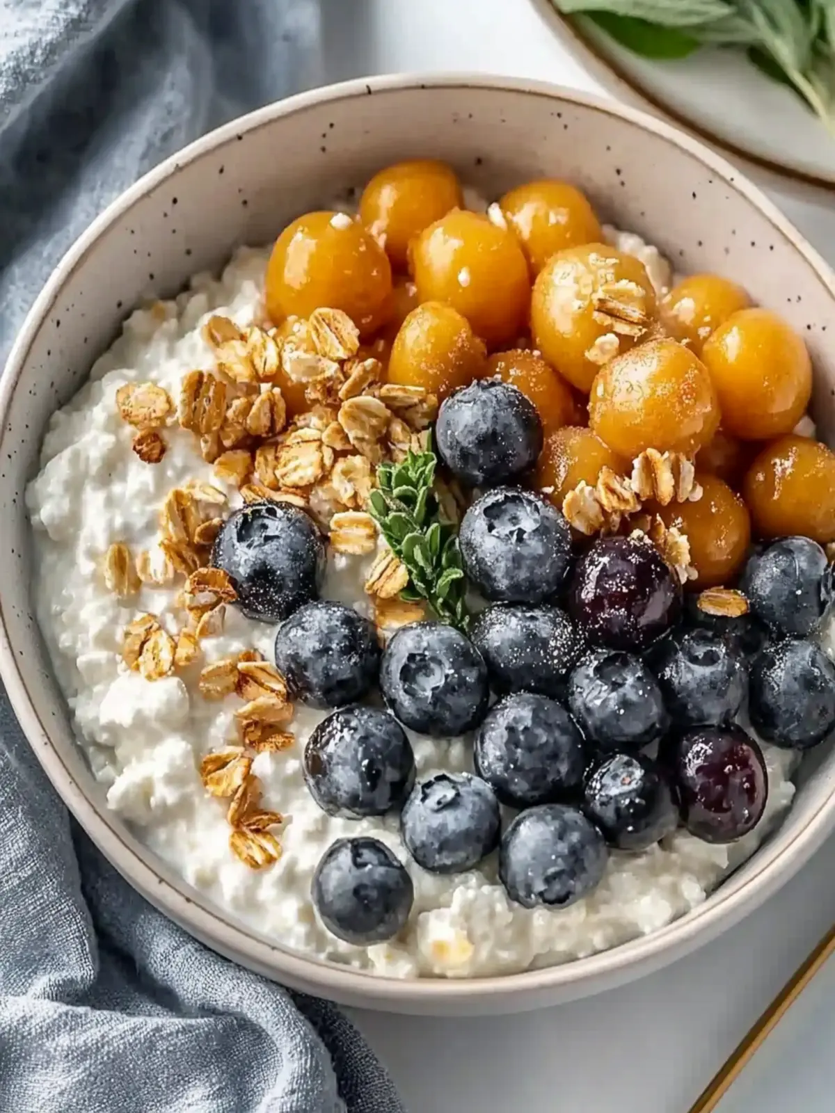 Simple Keto Cottage Cheese Bowl