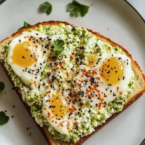 Cottage Cheese Breakfast Toast