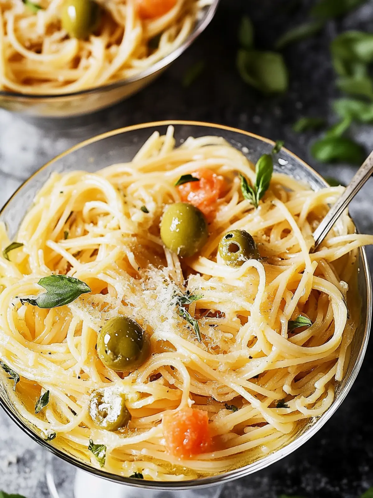 Dirty Martini Pasta