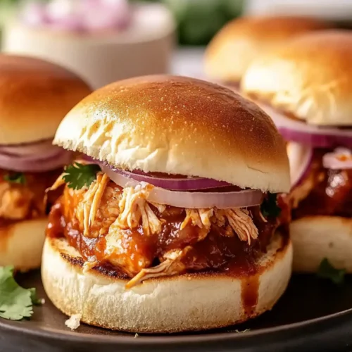 Classic BBQ Chicken Sliders