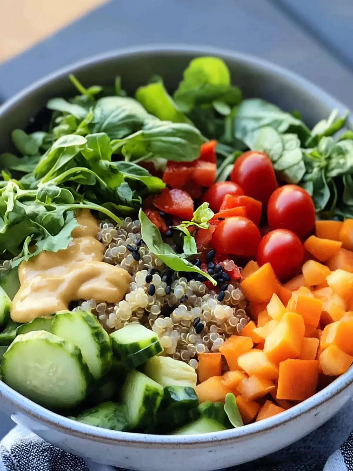 Quinoa and Veggie Power Bowls