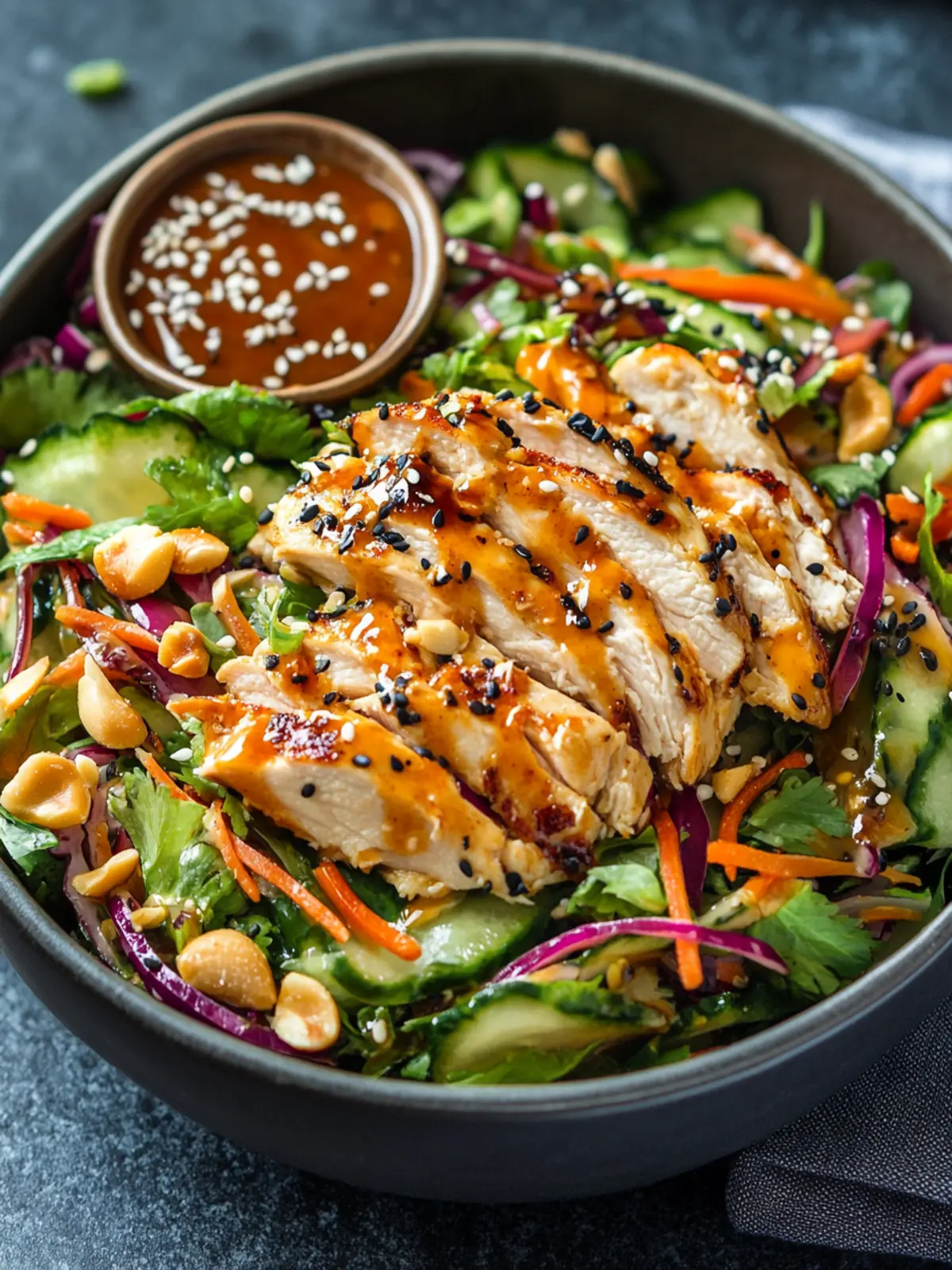 Asian Sesame Chicken Salad