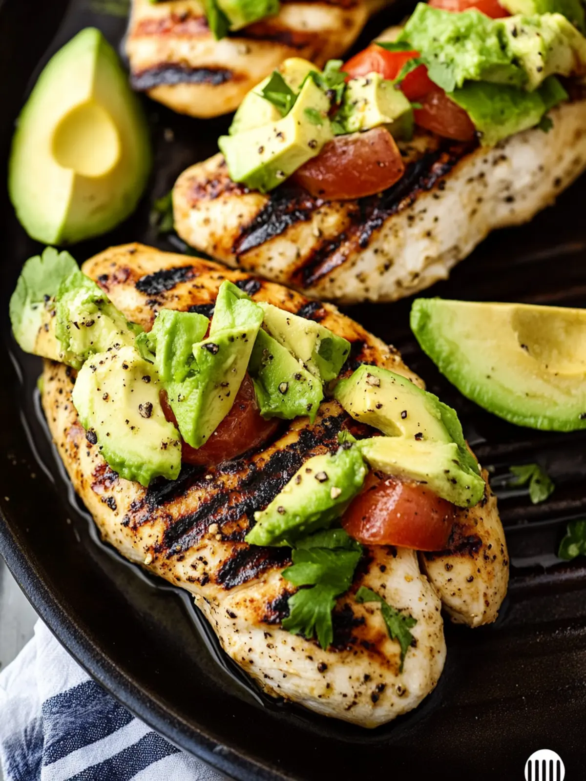 Grilled California Avocado Chicken