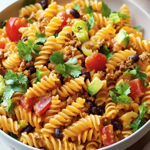 Quick Taco Pasta Salad