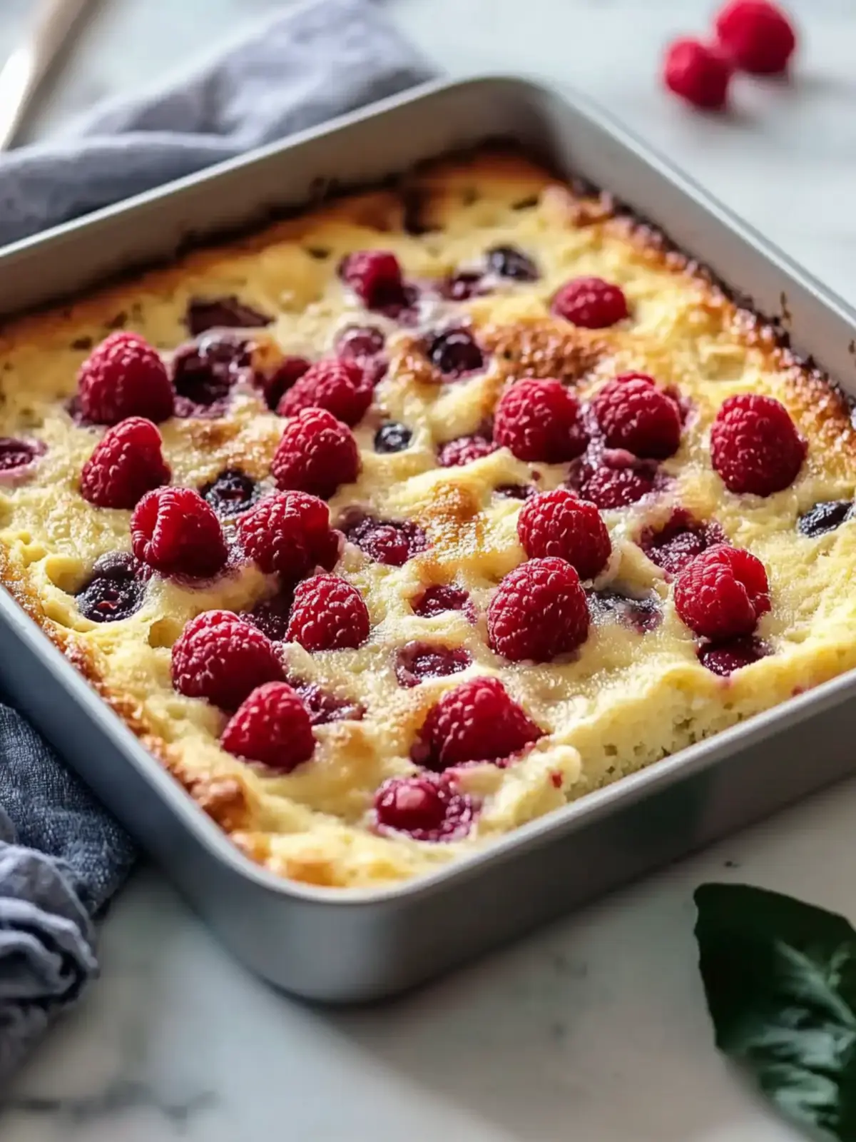High Protein Cottage Cheese Breakfast Bake