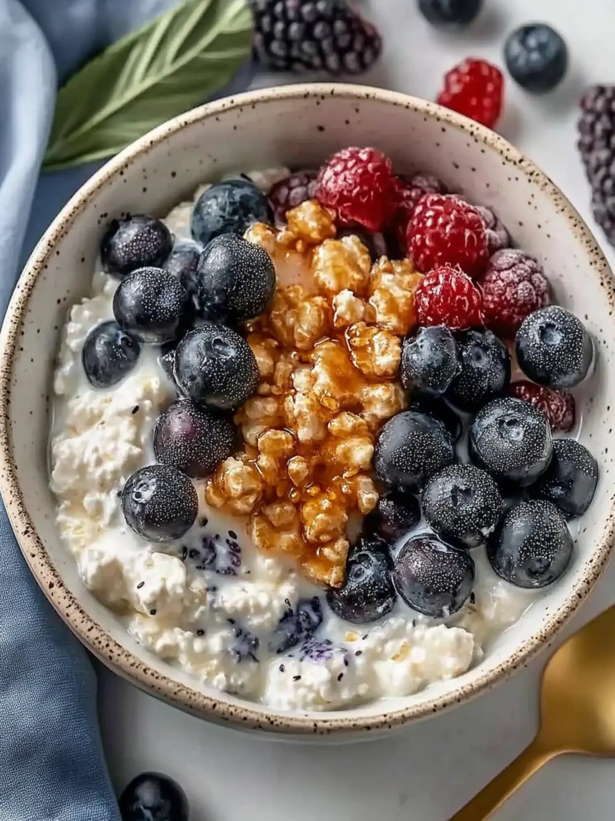 Keto Cottage Cheese Bowl