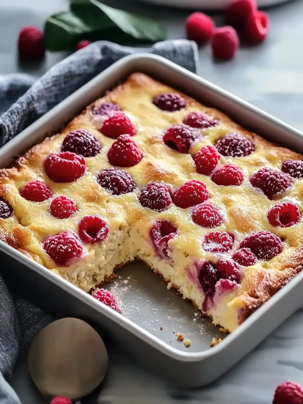 High Protein Cottage Cheese Breakfast Bake