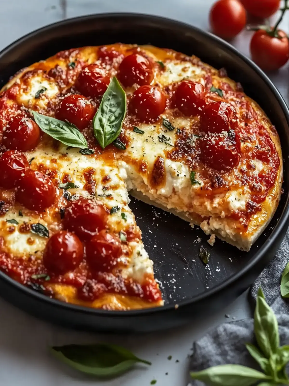 Best Cottage Cheese Pizza Bowl