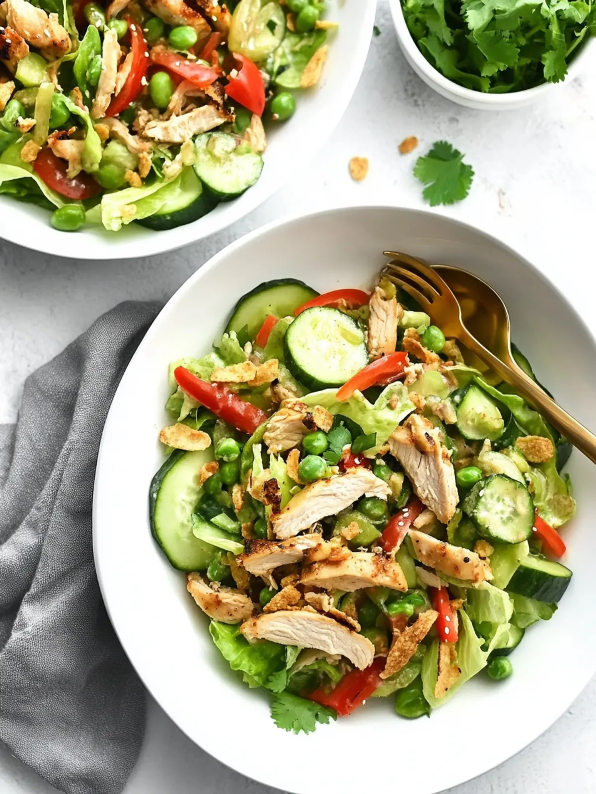 Asian Chicken Crunch Salad