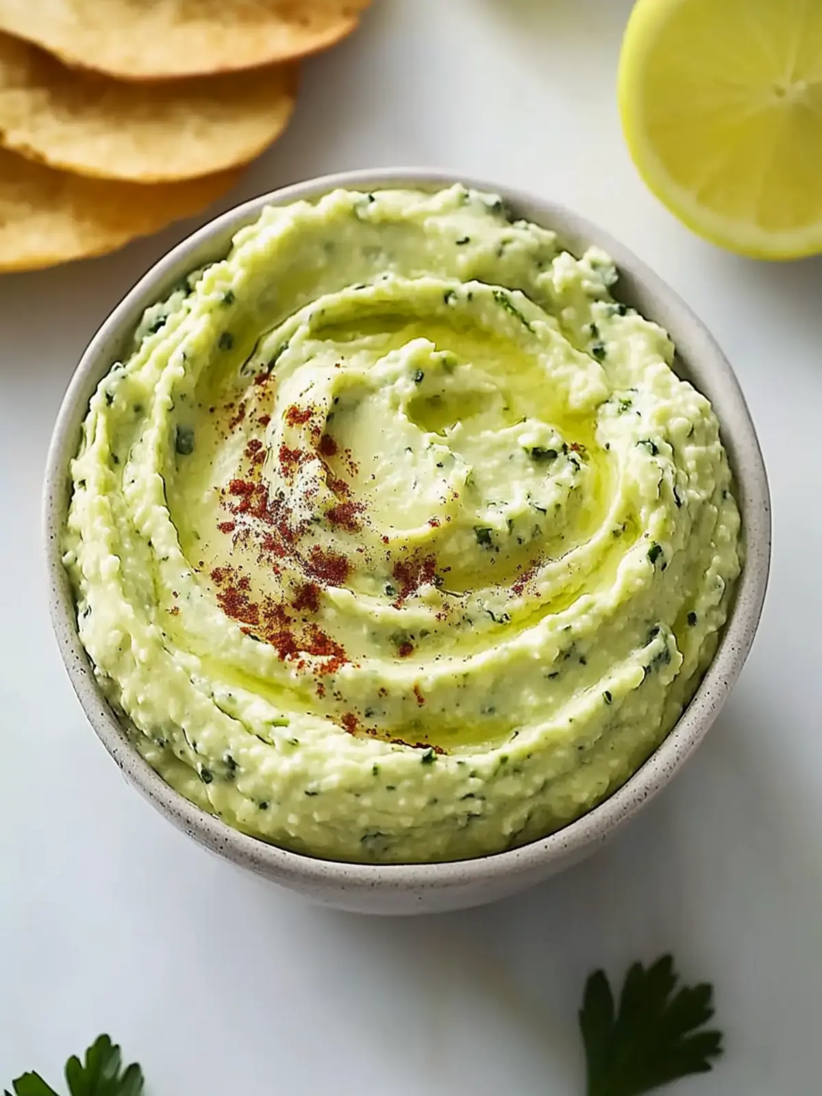 Creamy Avocado Cottage Cheese Dip